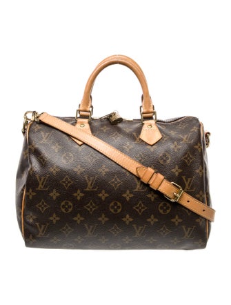 Louis Vuitton LV Monogram Speedy Bandouliere 30
