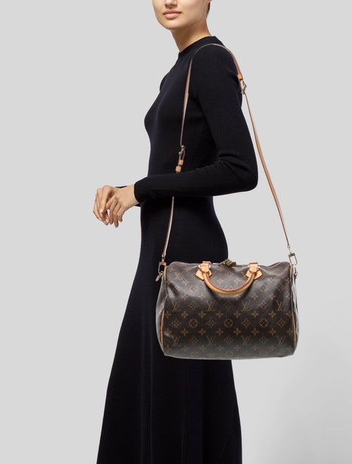 Louis Vuitton LV Monogram Speedy Bandouliere 30