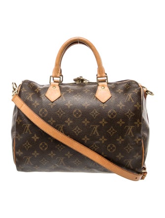 Louis Vuitton LV Monogram Speedy Bandouliere 30