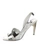 Louis Vuitton Patent Leather Slingback Sandals