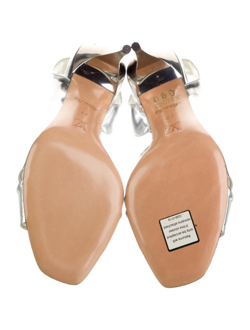 Louis Vuitton Patent Leather Slingback Sandals