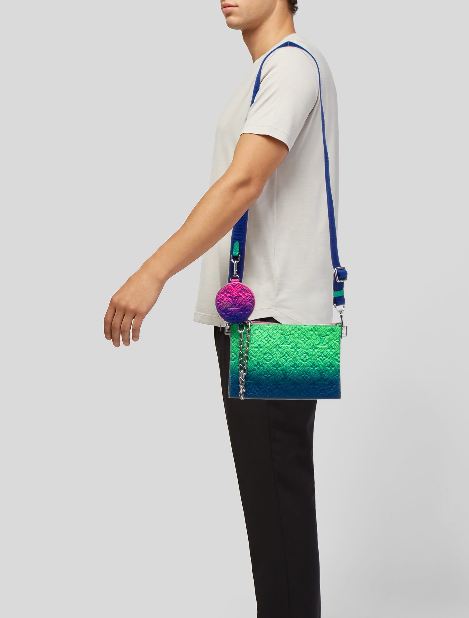 Louis Vuitton LV Monogram Illusion Trio Pouch