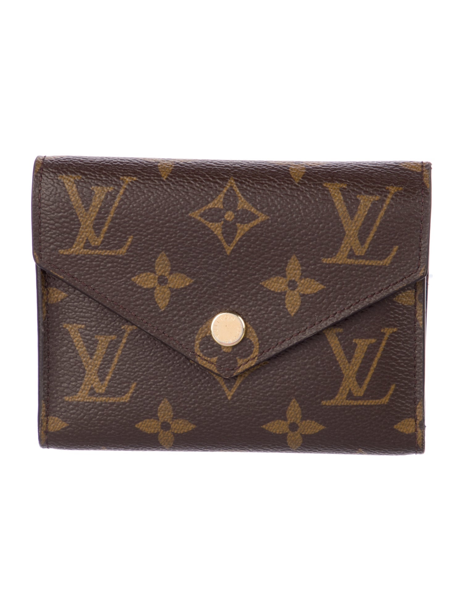 Louis Vuitton LV Monogram Coated Canvas Victorine Wallet