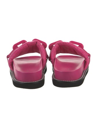 Louis Vuitton LV Monogram Leather Slides