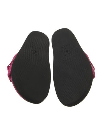 Louis Vuitton LV Monogram Leather Slides