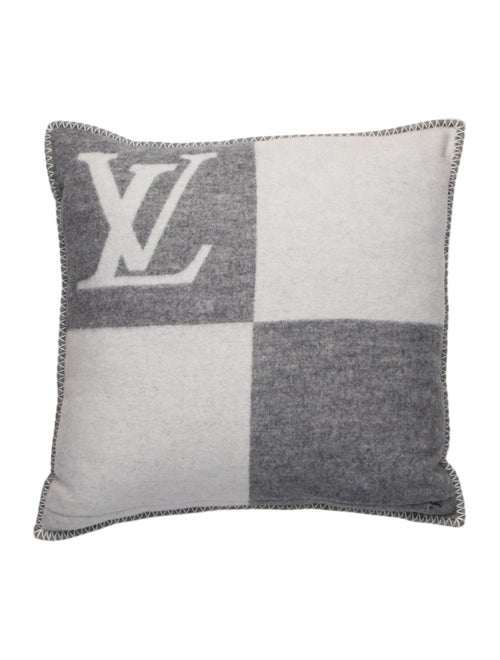 Louis Vuitton Wool-Blend Throw PIllow
