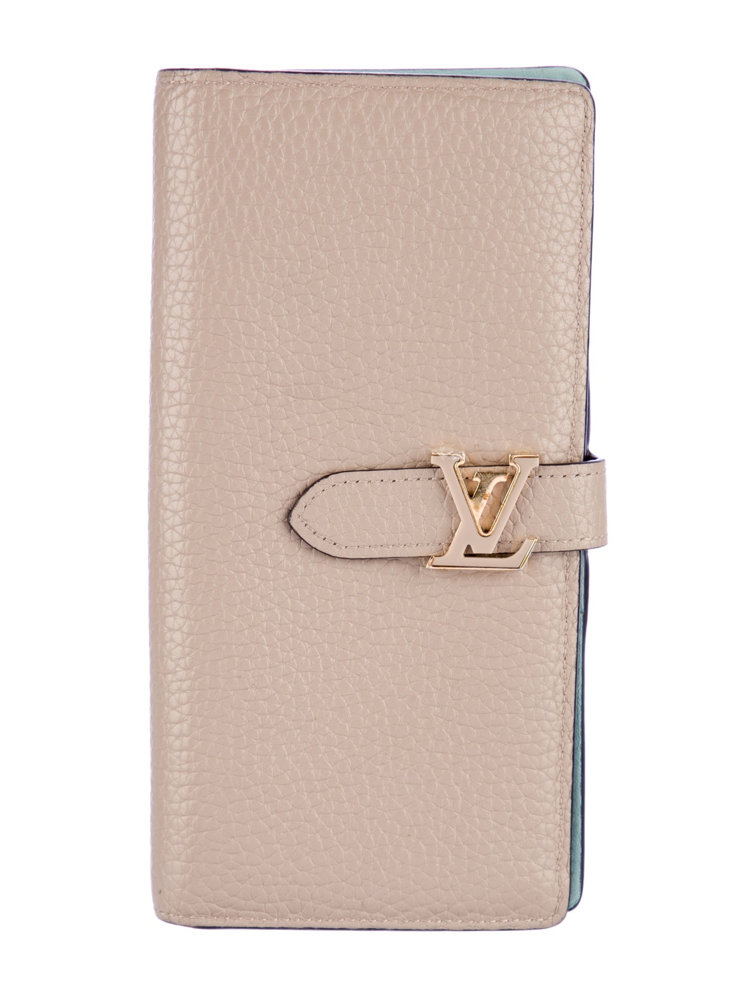 Louis Vuitton Taurillon Leather Vertical Wallet