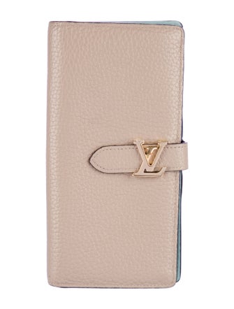 Louis Vuitton Taurillon Leather Vertical Wallet