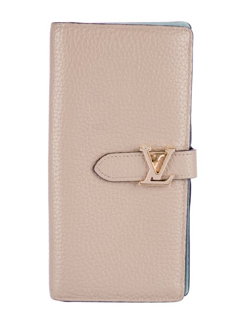 Louis Vuitton Taurillon Leather Vertical Wallet