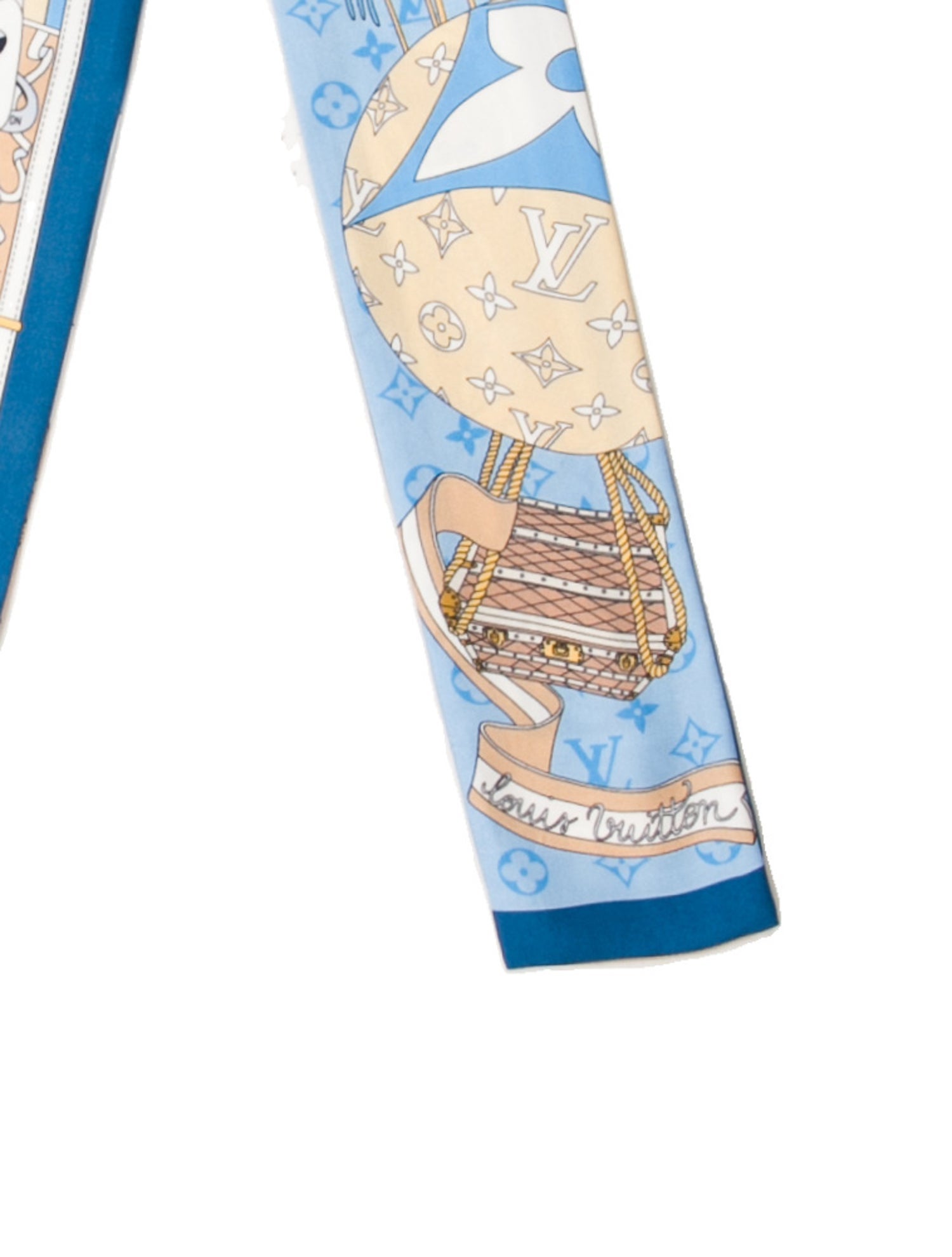 Louis Vuitton 'Journey' Silk Scarf