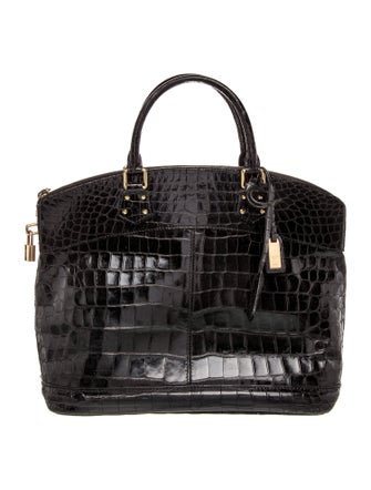 Louis Vuitton Crocodile Lockit MM