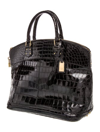 Louis Vuitton Crocodile Lockit MM