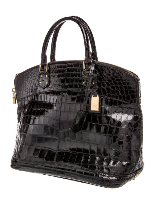 Louis Vuitton Crocodile Lockit MM