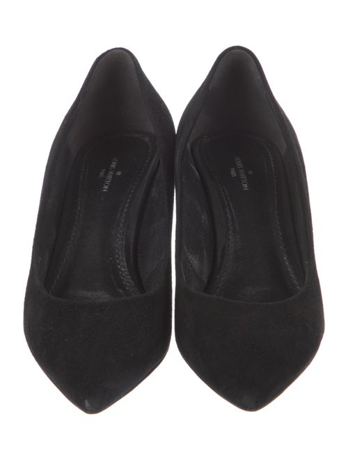 Louis Vuitton LV Monogram Suede Pumps