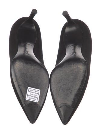 Louis Vuitton LV Monogram Suede Pumps