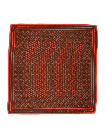 Louis Vuitton Silk LV Monogram Scarf