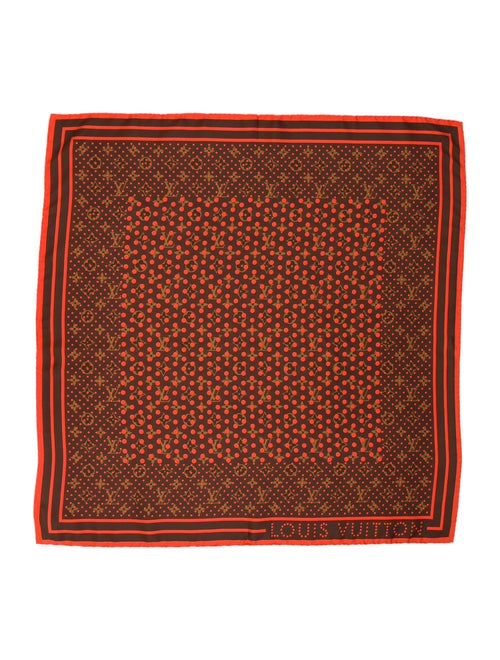 Louis Vuitton Silk LV Monogram Scarf