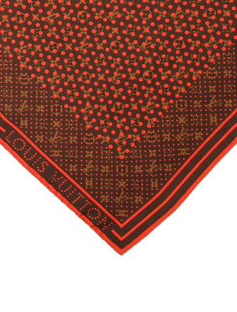 Louis Vuitton Silk LV Monogram Scarf