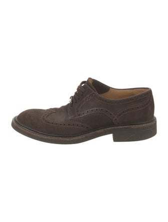 Louis Vuitton Suede Brogues