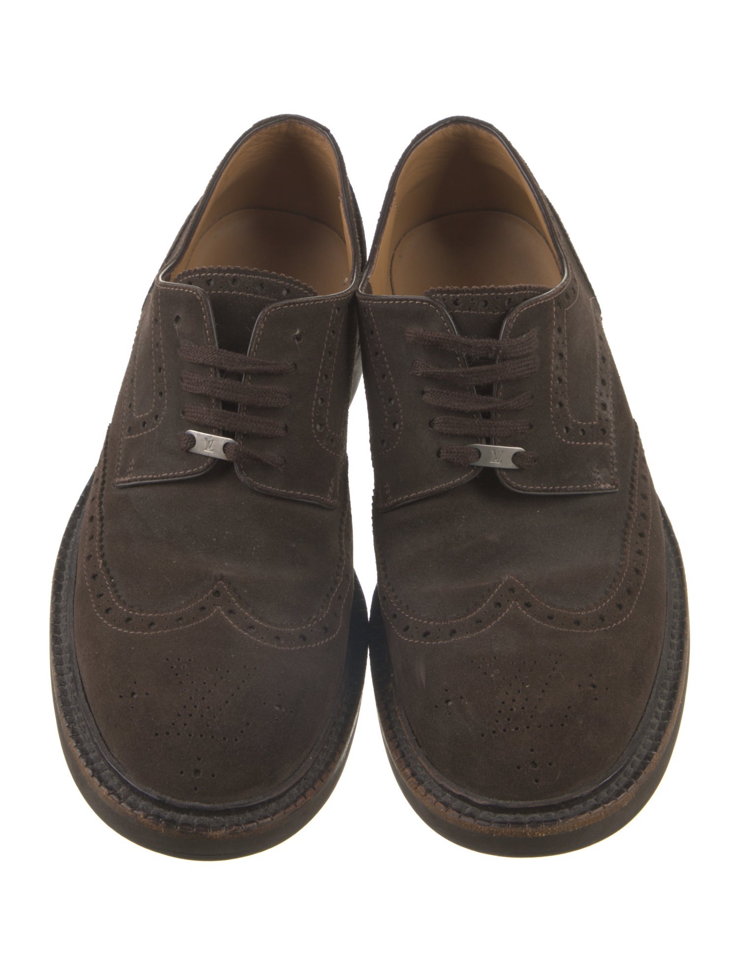 Louis Vuitton Suede Brogues