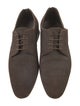 Louis Vuitton Suede Derby Shoes