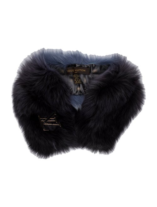 Louis Vuitton Fur LV Monogram Scarf