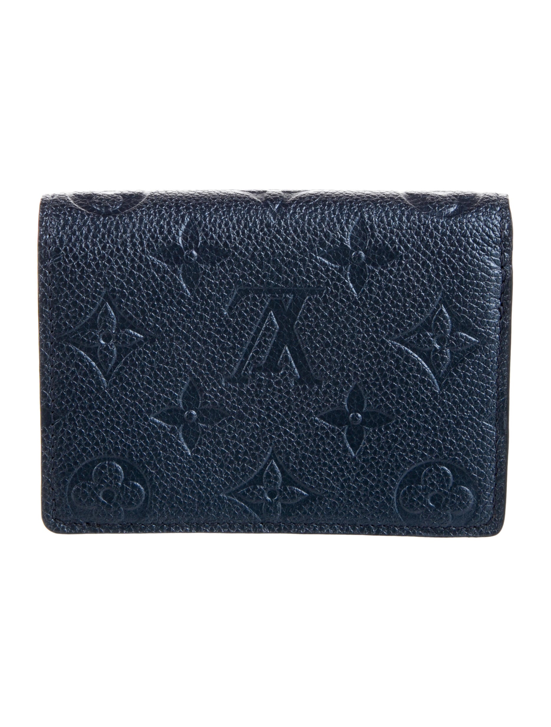 Louis Vuitton LV Monogram Empreinte Leather Cléa Wallet
