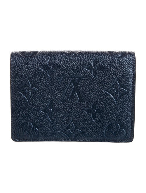 Louis Vuitton LV Monogram Empreinte Leather Cléa Wallet