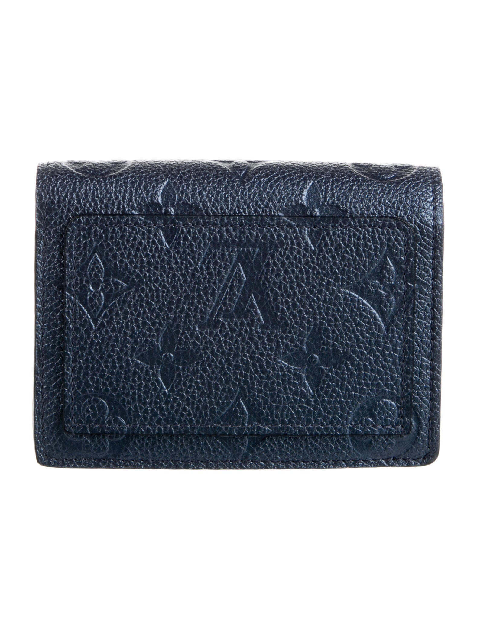 Louis Vuitton LV Monogram Empreinte Leather Cléa Wallet