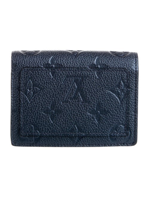 Louis Vuitton LV Monogram Empreinte Leather Cléa Wallet