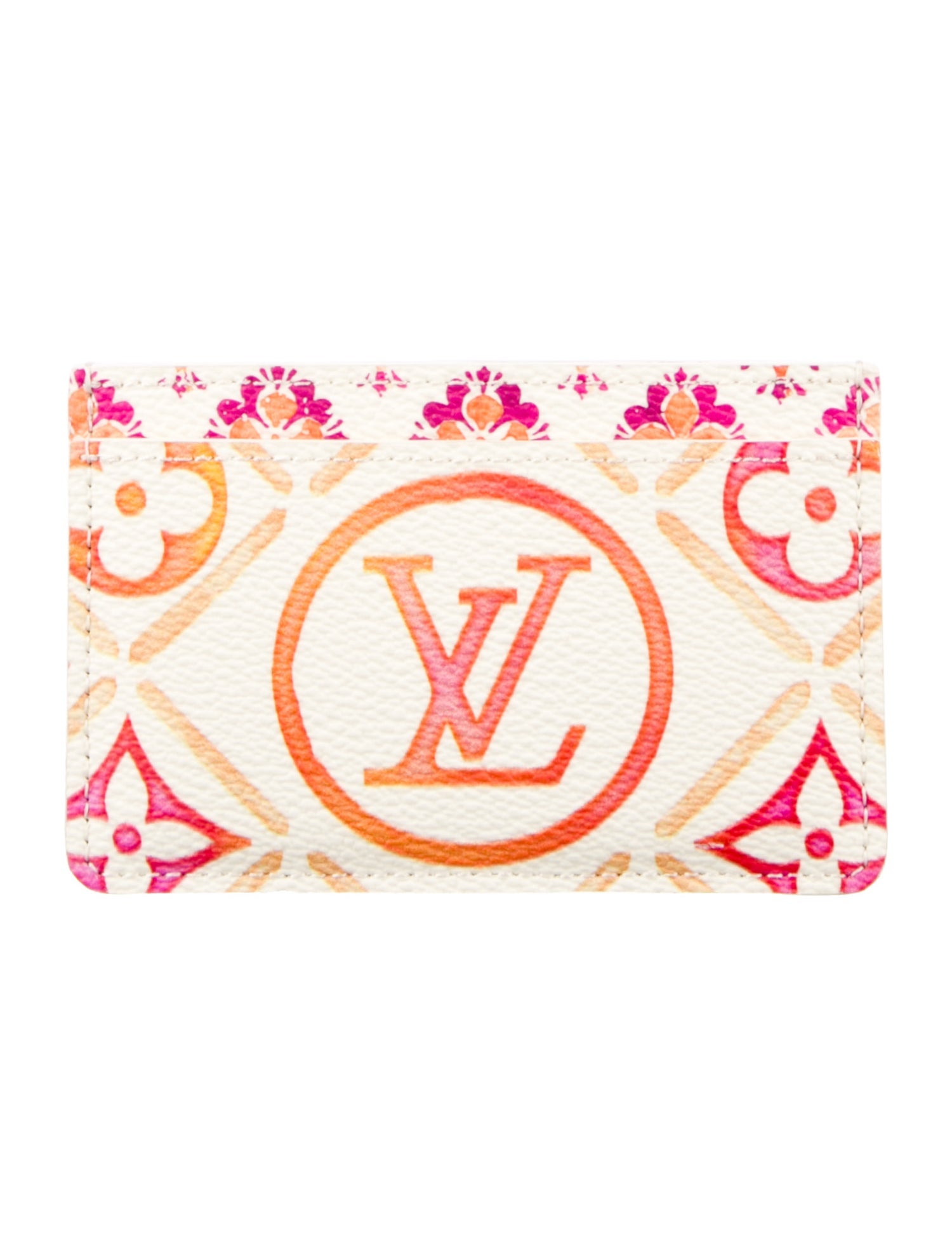 Louis Vuitton Monogram By The Pool Coated Canvas Wallet