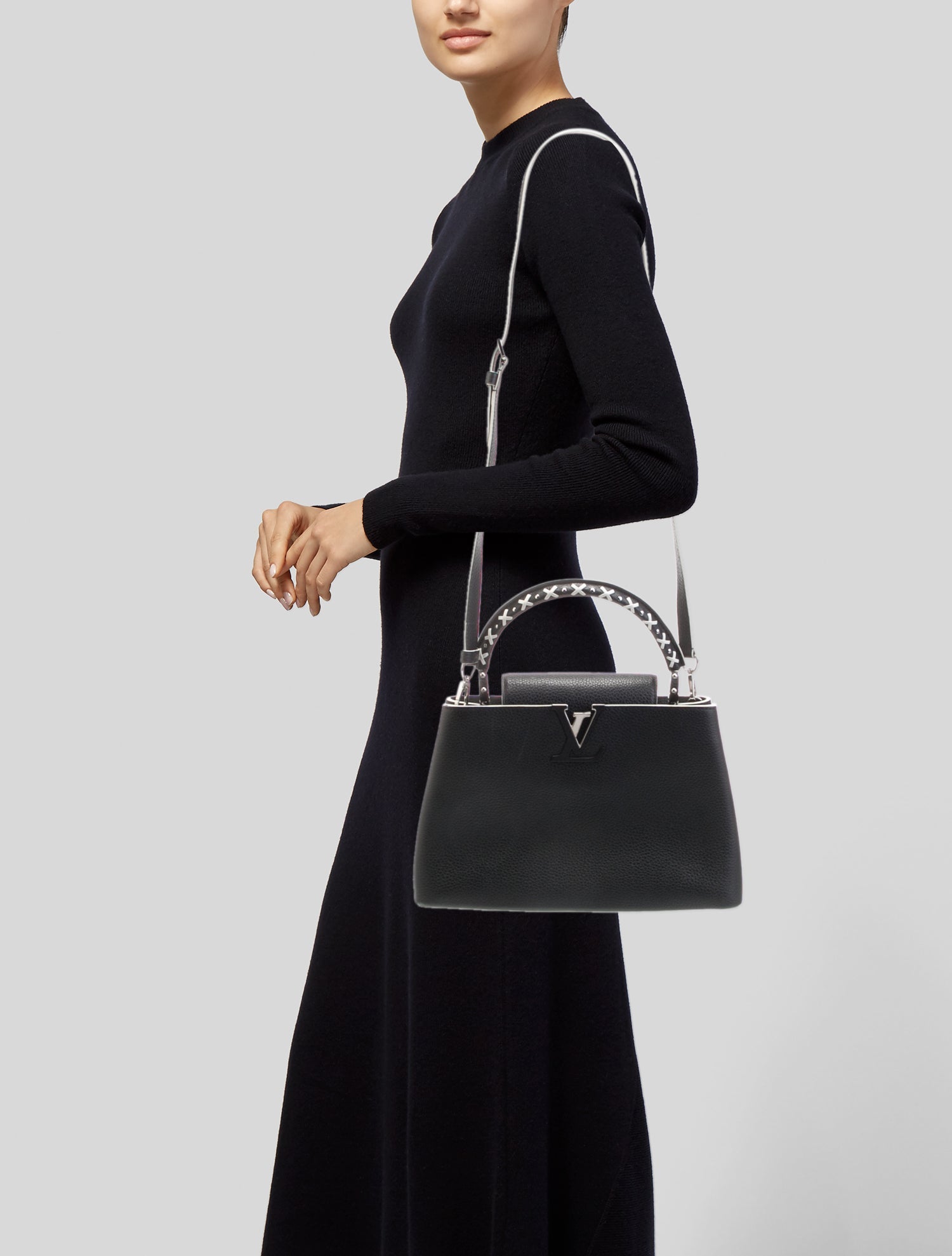 Louis Vuitton Taurillon Leather Capucines MM