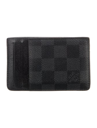 Louis Vuitton 2017 Damier Graphite Pattern Wallet