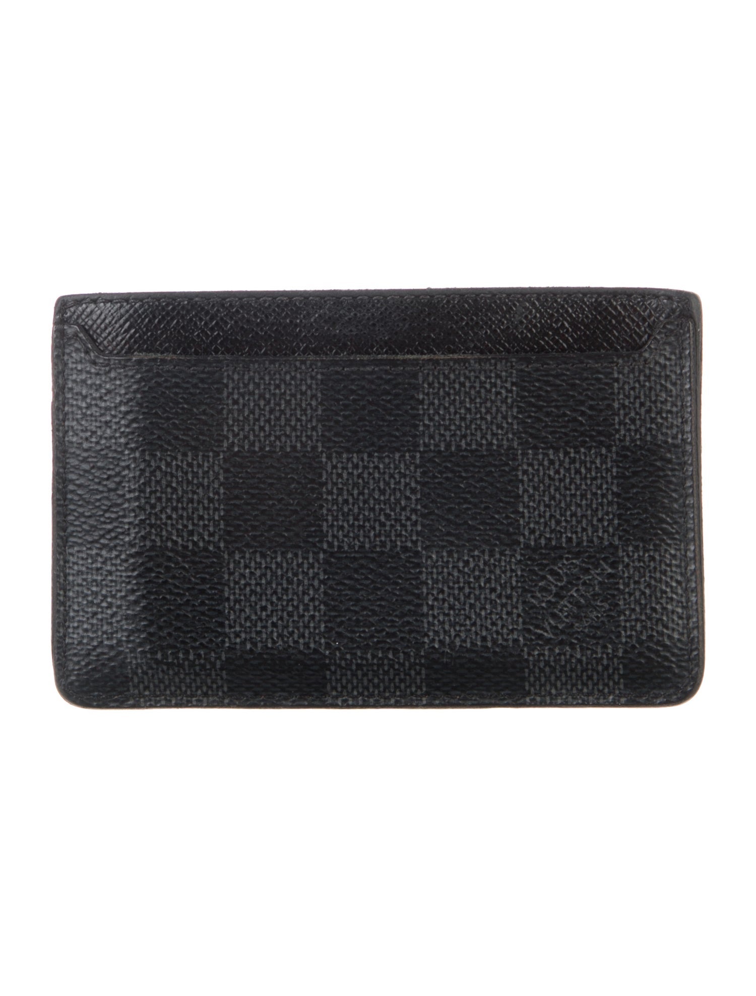Louis Vuitton 2017 Damier Graphite Pattern Wallet