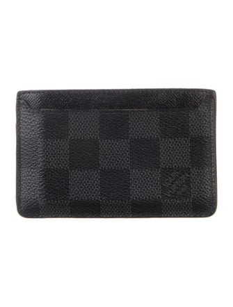 Louis Vuitton 2017 Damier Graphite Pattern Wallet