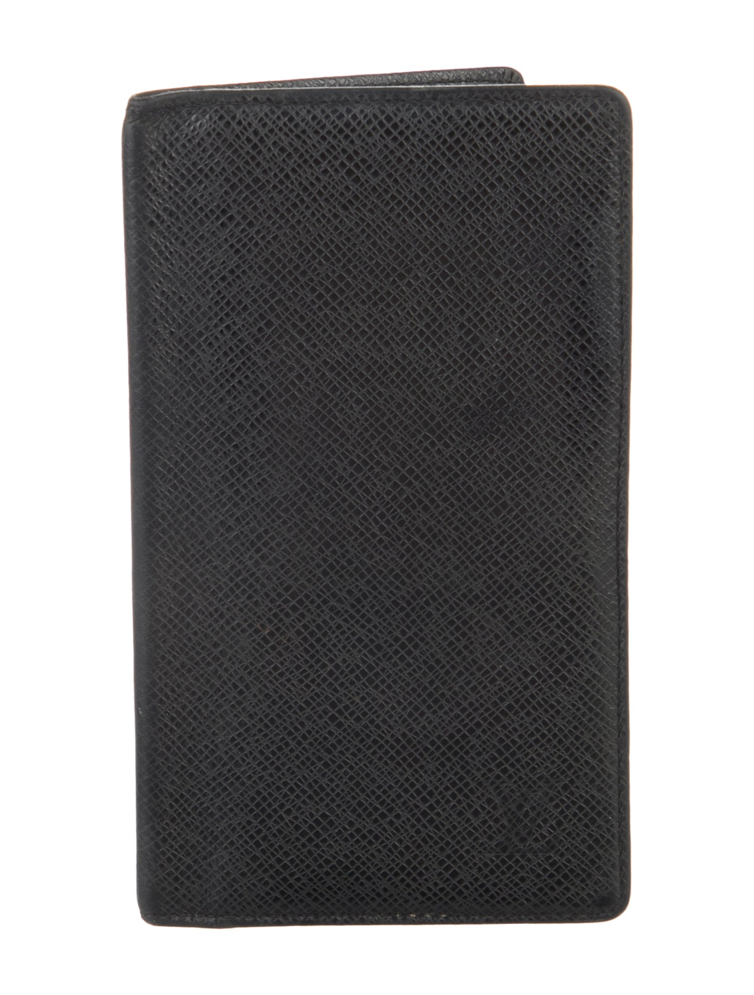 Louis Vuitton 2015 Taiga Leather Checkbook Holder