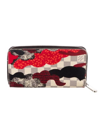 Louis Vuitton 2017 Damier Azur Pattern Zippy Wallet