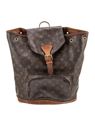 Louis Vuitton LV Monogram Montsouris GM Vintage
