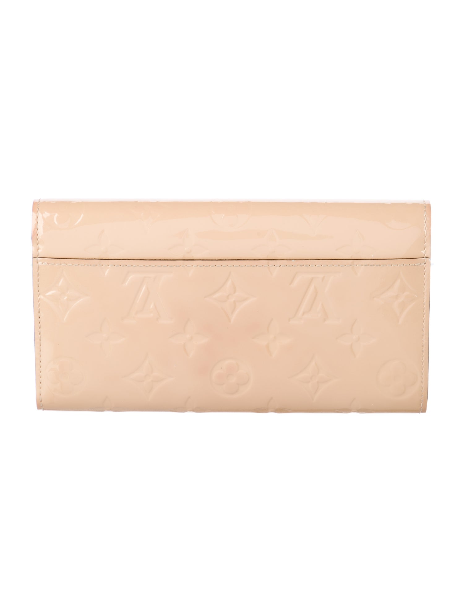 Louis Vuitton LV Monogram Vernis Patent Leather Sarah Wallet