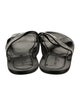 Louis Vuitton LV Monogram Leather Slides