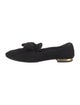 Louis Vuitton Velvet Bow Accents Loafers