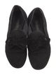 Louis Vuitton Velvet Bow Accents Loafers