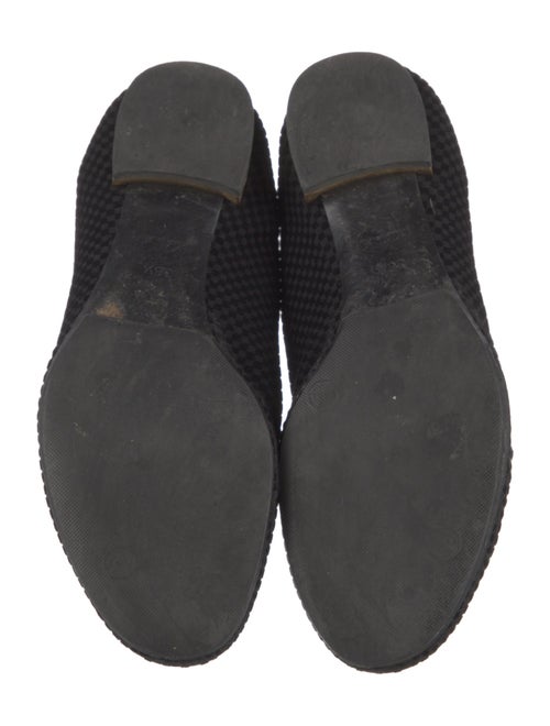 Louis Vuitton Velvet Bow Accents Loafers