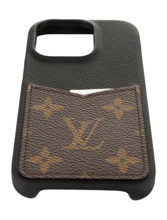 Louis Vuitton Monogram iPhone 14 Pro Bumper Case