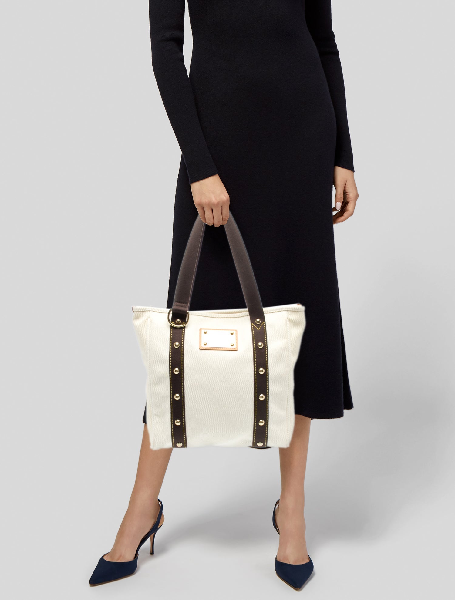 Louis Vuitton Canvas Antigua Cabas MM