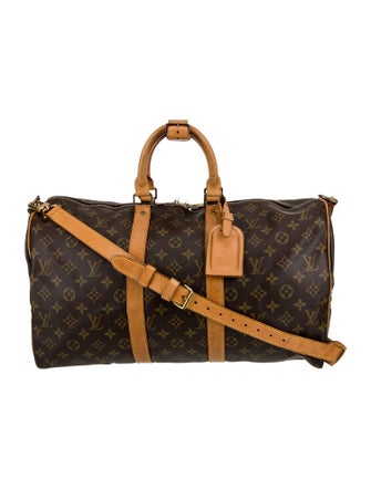 Louis Vuitton LV Monogram Keepall Bandouliere 45
