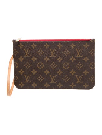 Louis Vuitton LV Monogram Neverfull Pouch