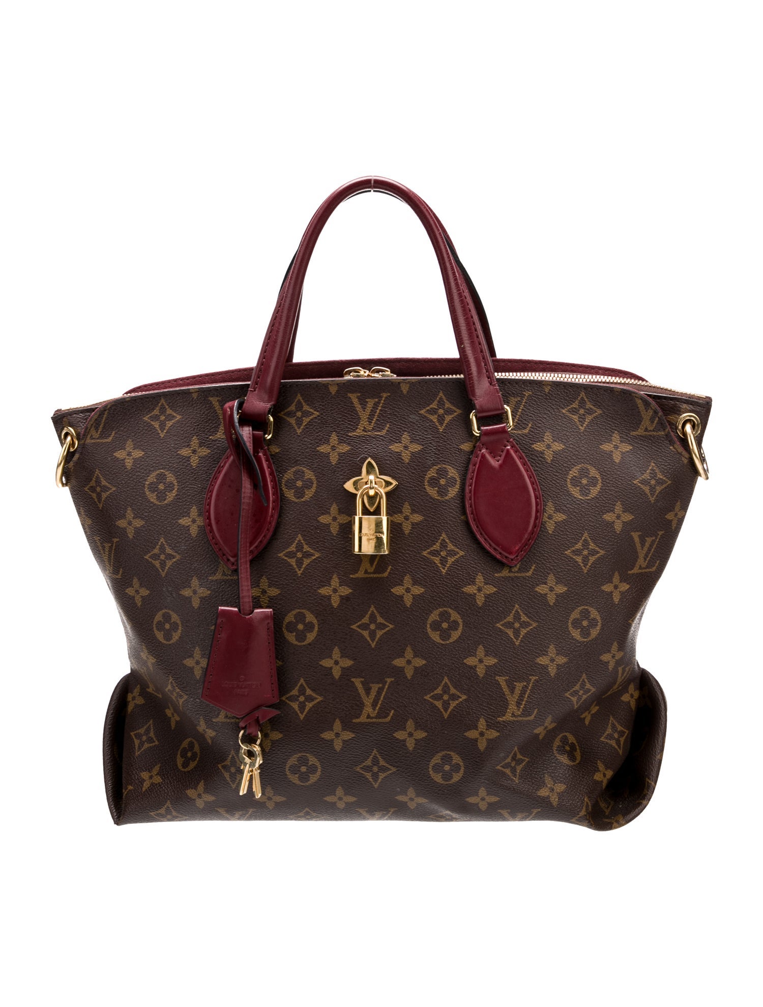 Louis Vuitton Monogram Flower Zipped Tote MM