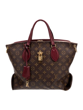 Louis Vuitton Monogram Flower Zipped Tote MM