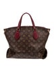 Louis Vuitton Monogram Flower Zipped Tote MM